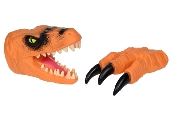 Ігровий набір Same Toy Dino Animal Gloves Toys, помаранчевий (AK68623Ut-3) - Pampik