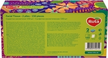 Серветки Ruta в коробці, 150 шт. - Pampik - 2