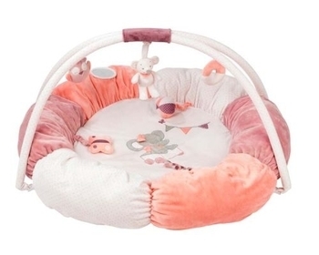 Розвиваючий килимок з дугами і подушками Nattou Адель і Валентина (424288) - Pampik