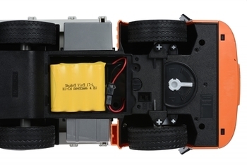 Машинка на ручном управлении Same Toy Мусоровоз Mercedes-Benz 1:20 (E560-003) - Pampik - 6