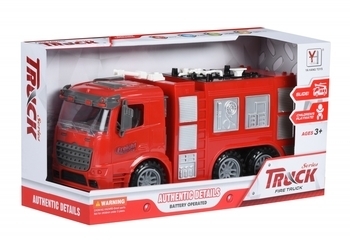 Инерционная пожарная машина Same Toy Truck (98-618Ut) - Pampik - 3