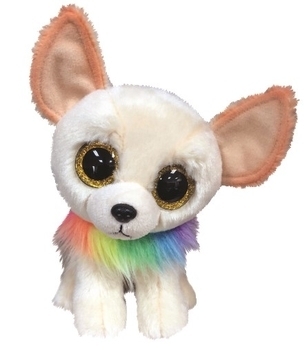 Мягкая игрушка TY Beanie Boo's Чихуахуа Chewey, 15 см, белый (36324) - Pampik
