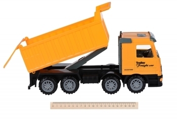 Машинка інерційна Same Toy Super Comaination Самоскид, жовтий (98-81Ut-2) - Pampik - 2