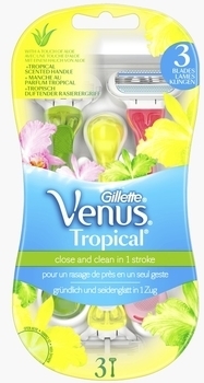 Бритви одноразові Gillette Venus Tropical, 3 шт. - Pampik - 2