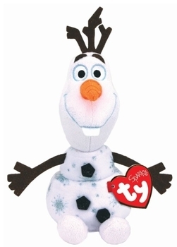Мягкая игрушка TY Frozen Olaf, со звуковым эффектом, 15 см (41096) - Pampik