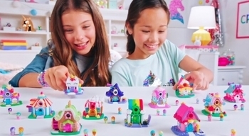 Ігровий набір фігурок Nanables Small House Місто солодощів, Їдальня Пончик (NNB0011) - Pampik - 4