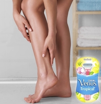 Бритви одноразові Gillette Venus Tropical, 3 шт. - Pampik - 3