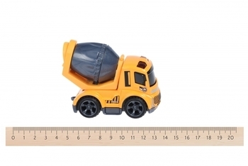 Бетономішалка Same Toy Mini Metal Будівельна техніка (SQ90651-1Ut-1) - Pampik - 3