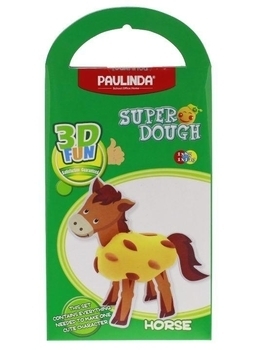 Масса для лепки Paulinda Super Dough 3D Fun Лошадь (PL-081289) - Pampik