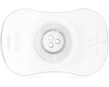 Силиконовые накладки на соски Philips Avent, 2 шт - 15 мм (SCF153/01) - Pampik - 3