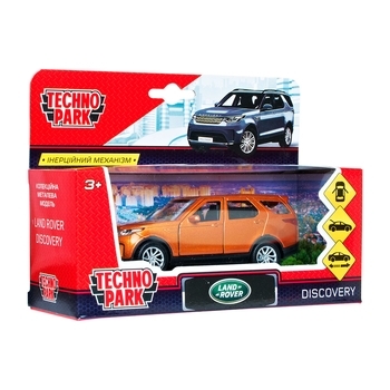 Автомодель Технопарк Land Rover Discovery, 1:32, золотий (DISCOVERY-GD) - Pampik - 5