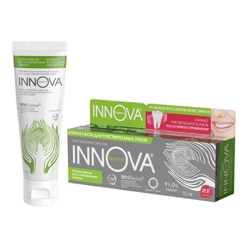 Зубна паста Splat Innova Sensitive Інтенсивне відновлення емалі, 75 мл - Pampik