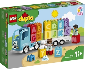 Конструктор LEGO DUPLO Вантажівка з буквами, 36 деталей (10915) - Pampik - 10