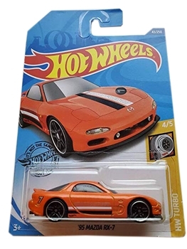 

Базовая машинка Hot Wheels '95 Mazda RX-7, оранжевый (5785)