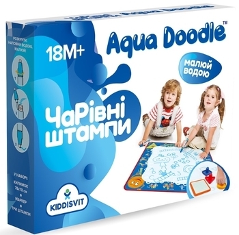 Набір для творчості Aqua Doodle Чарівні водні штампи (AD8001N) - Pampik - 6