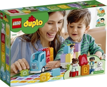 Конструктор LEGO DUPLO Вантажівка з буквами, 36 деталей (10915) - Pampik - 11