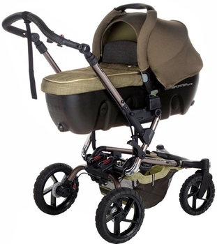 Універсальна коляска 2 в 1 Jane Crosswalk Transporter Woods, хакі (5451/S91K) - Pampik