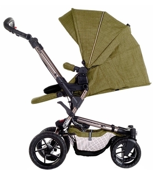 Універсальна коляска 2 в 1 Jane Crosswalk Transporter Woods, хакі (5451/S91K) - Pampik - 4