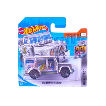 

Базовая машинка Hot Wheels HW Armored Truck, серебристый (5785)