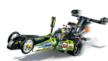 Конструктор LEGO Technic Драгстер, 225 деталей (42103) - Pampik - 9