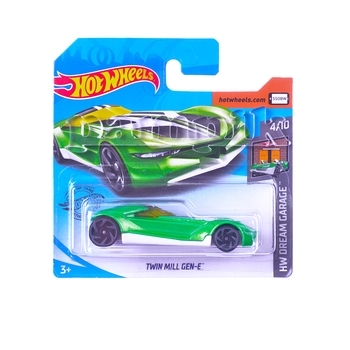 

Базовая машинка Hot Wheels Twin Mill Gen-E, зеленый (5785)