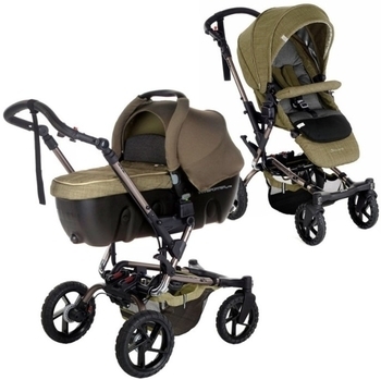 Універсальна коляска 2 в 1 Jane Crosswalk Transporter Woods, хакі (5451/S91K) - Pampik - 6