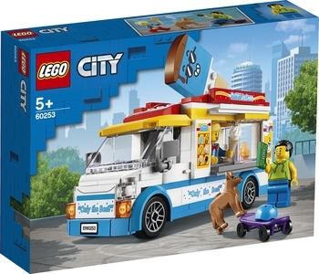 Конструктор LEGO City Вантажівка морозивника, 200 деталей (60253) - Pampik - 3