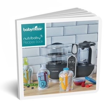 Блендер-пароварка Babymoov Nutribaby+ Grey з набором Foodii (A108463) - Pampik - 4