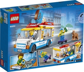 Конструктор LEGO City Вантажівка морозивника, 200 деталей (60253) - Pampik - 17