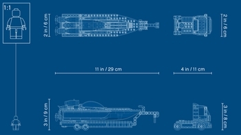 Конструктор LEGO City Транспортувальник швидкісних катерів, 238 деталей (60254) - Pampik - 11