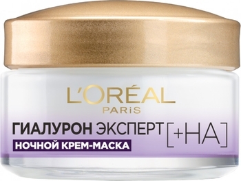 Ночной крем-маска для лица L’Oréal Paris Гиалурон эксперт, 50 мл - Pampik - 2