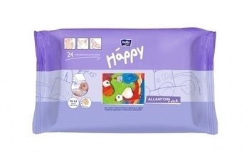 Подарок. Влажные салфетки Bella Happy, 24 шт. - Pampik
