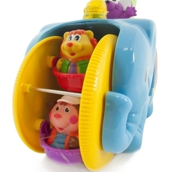 Іграшка-каталка Kiddieland Слон-циркач, укр. мова (58297) - Pampik - 3