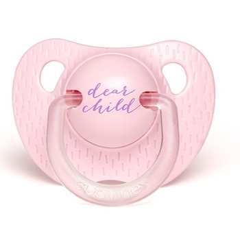 Пустушка силіконова Suavinex Сенс життя, 0-6 місяців, рожевий (303313) - Pampik