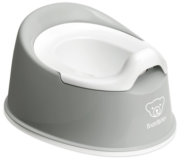 Горщик BabyBjorn Smart Potty, сірий (51225) - Pampik