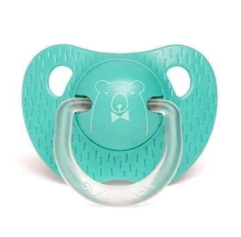 Пустушка силіконова Suavinex Сенс життя, 18+ міс., зелений (303341) - Pampik