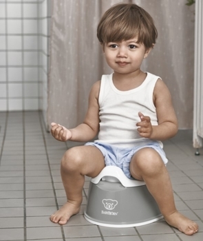 Горщик BabyBjorn Smart Potty, сірий (51225) - Pampik - 3
