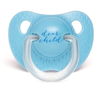 Пустушка силіконова Suavinex Сенс життя, 18+ міс., блакитний (303336) - Pampik