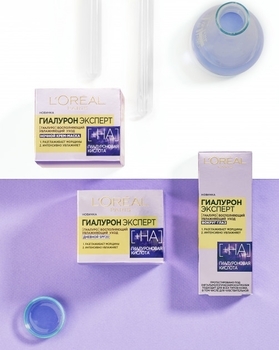 Ночной крем-маска для лица L’Oréal Paris Гиалурон эксперт, 50 мл - Pampik - 3