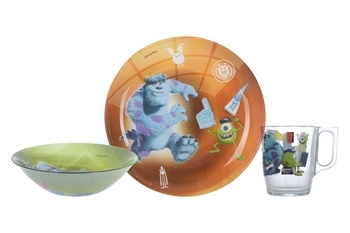 Набор посуды Luminarc Disney Monsters (P9261) - Pampik