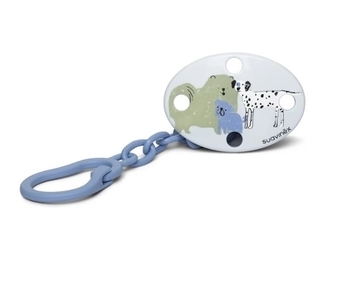 Клипса для пустышки Suavinex Истории щенков, голубой (304963) - Pampik