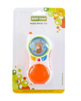Музыкальная игрушка Baby Team Телефон (8621) - Pampik