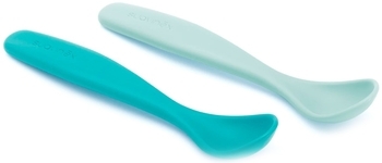 Набір ложок Suavinex, 2 шт., зелений (303652) - Pampik