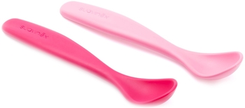 Набір ложок Suavinex, 2 шт., рожевий (303650) - Pampik