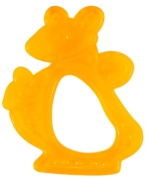 Прорізувач з водою Baby Team Кенгуру, помаранчевий (4004) - Pampik