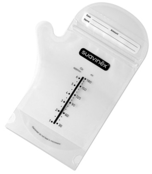 Мешочки для хранения грудного молока Suavinex, 25 шт. (400639) - Pampik