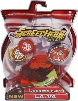 Машинка-трансформер Screechers Wild S2 L1 Лава (EU684201S) - Pampik