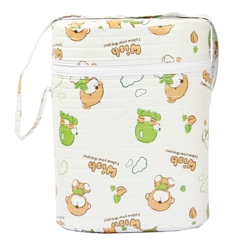 Термоконтейнер для пляшечок Lindo Ведмедики в хмарах, для 2 пляшечок (Pk 909) - Pampik