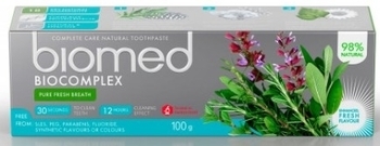 Антибактериальная зубная паста Biomed Biocomplex Мята для долгой свежести дыхания , 100 г - Pampik - 3