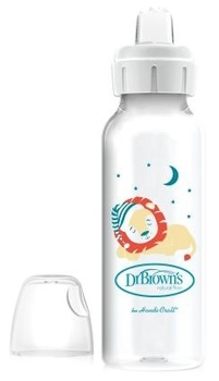 Бутылочка-поильник Dr. Brown's Options+ Лев, с узким горлышком, 250 мл (SB81097-P12) - Pampik